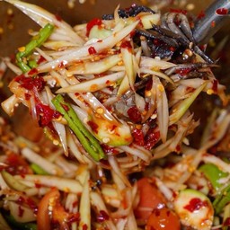 ส้มตำ ปู/ปลาร้า