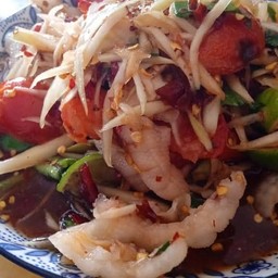 ตำปูปลาร้าเล็บมือนาง