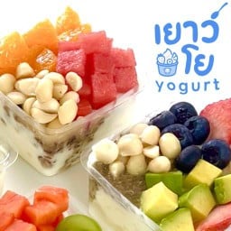 เยาว์โย Frozen Yogurt Homemade แม่เหียะ