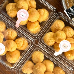 ชูครีมไส้คัสตาร์ดวานิลา