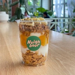 Crispy Yellow Yogurt Pafait