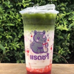 ชาเขียวนมสดสตรอเบอร์รี่เดลิ
