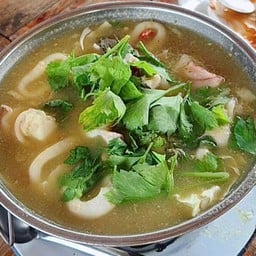 หมึกไข่นึ่งมะนาว