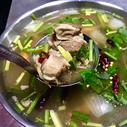 ต้มแซ่บหมูตุ๋น (น้ำมะนาวแท้)