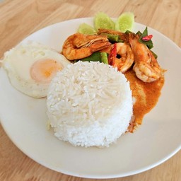 ข้าวพริกแกงกุ้ง