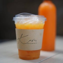 น้ำส้มคั้น สด สด