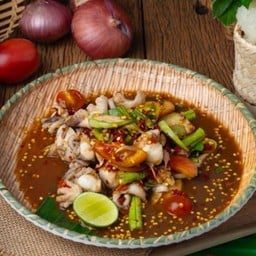 นัวเหลาหมึกสาย