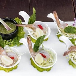 กุ้งแช่น้ำปลา