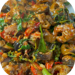 เมนูผัดเผ็ด