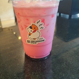 นมชมพูเย็น