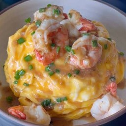 ข้าวไข่ข้นกุ้ง