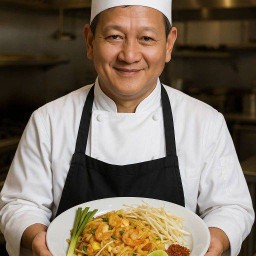 เชฟกัน ผัดไทย หอยทอด ข้าวผัด สเต๊ก สลัดเนื้ิอ ศูนย์อาหารชั้น 4