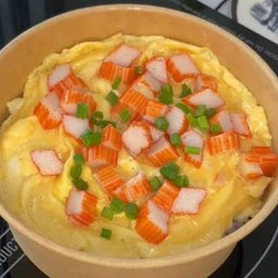 ข้าวไข่ข้นปูอัด