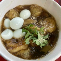 กระเพราะปลาไข่นกกระทา+หมี่