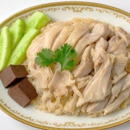 ข้าวมันไก่ บ้านต้อย (ตามสั่ง,ต้มเลือด) การเคหะบ้านโพธิ์