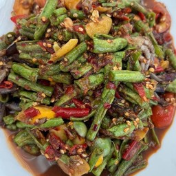 ส้มตำ ถั่ว