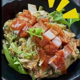 สุกี้หมูกรอบ