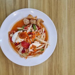 ตำไทยไข่เค็ม