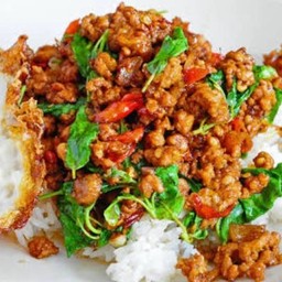 กะเพราหมู