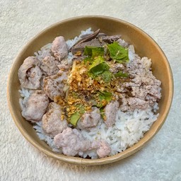 ข้าวต้มแห้งหมู