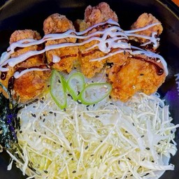 ข้าวไก่ทอดคาราเกะ