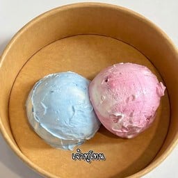 กรีกโยเกิร์ต ทูโทน (เลือกผลไม้ได้ 5 อย่าง)