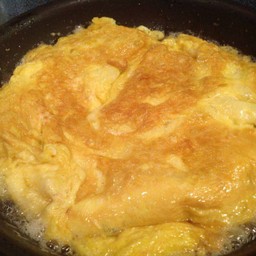 [อร่อยซ่ากับโค้ก] ข้าวไข่เจียว +  โค้ก ออริจินัล (กระป๋อง)