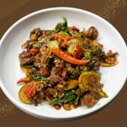 ผัดเผ็ดกบ