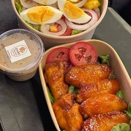 ข้าวไก่ย่าง อาเล็กโฮมเมด - สันติธรรม