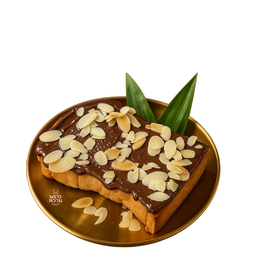 ขนมปังปิ้งนูเทลล่าอัลมอนด์(1แผ่น)