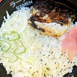 ข้าวหน้าปลาซาบะเทอริยากิ