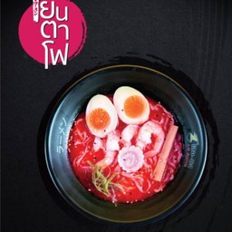 ราเมงซุปเย็นตาโฟต้มยำ