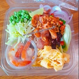 ข้าวคลุกกะปิ กุ้งหวาน