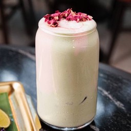 Matcha Rose Lassi