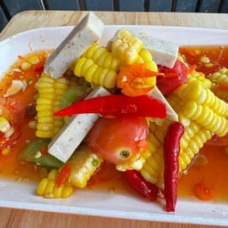 ตำหมูยอข้าวโพด