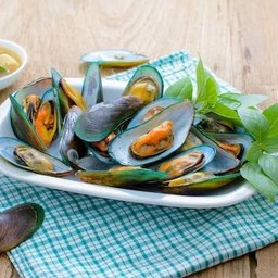 หอยแมลงภู่นึ่ง