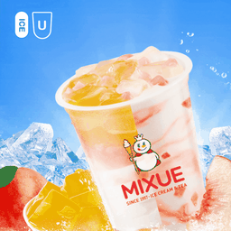Peach Mi-Shake-ชาพีช มิลค์เชค