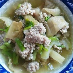 ต้มจืดผักกาดดองหมูสับ