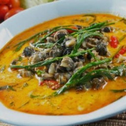 แกงคั่วหอยขม