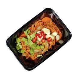 ยำกุ้งสดน้ำพริกเผา [Signature Menu]