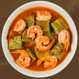 แกงส้มชะอมกุ้ง