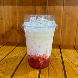 นมสดสตรอเบอร์รี่