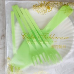 ชุดจานเค้กมินิ จาน มีด ส้อม