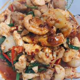 ผัดพริกเผา (กับข้าว)