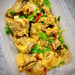 เนื้อกระดูกหมู โครงอ่อนกับข้าววจ้า