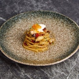 คาเปลลินี่ปูก้อนพริกกระเทียม