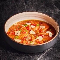 แซลมอนดองซีอิ๊ว ( 10 ชิ้น )