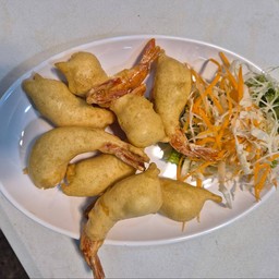 กุ้งชุบแป้งทอด