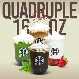 เซตเครื่องดื่มวาราบิโมจิ 4 แก้ว ไซส์กลาง