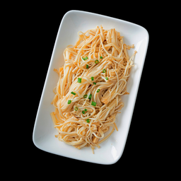 เห็ดเข็มทองผัดเนย